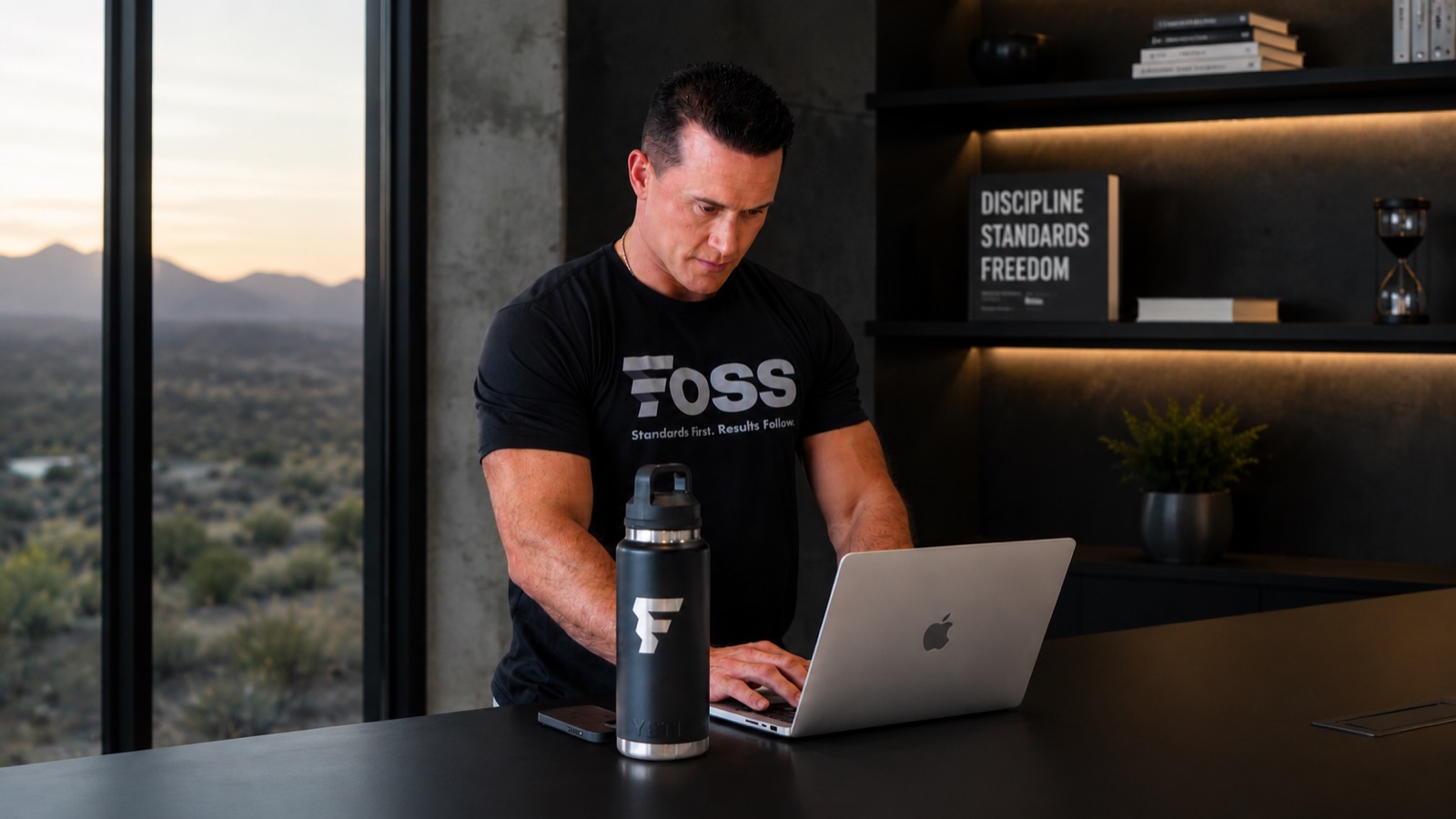 Matt Foss running the business