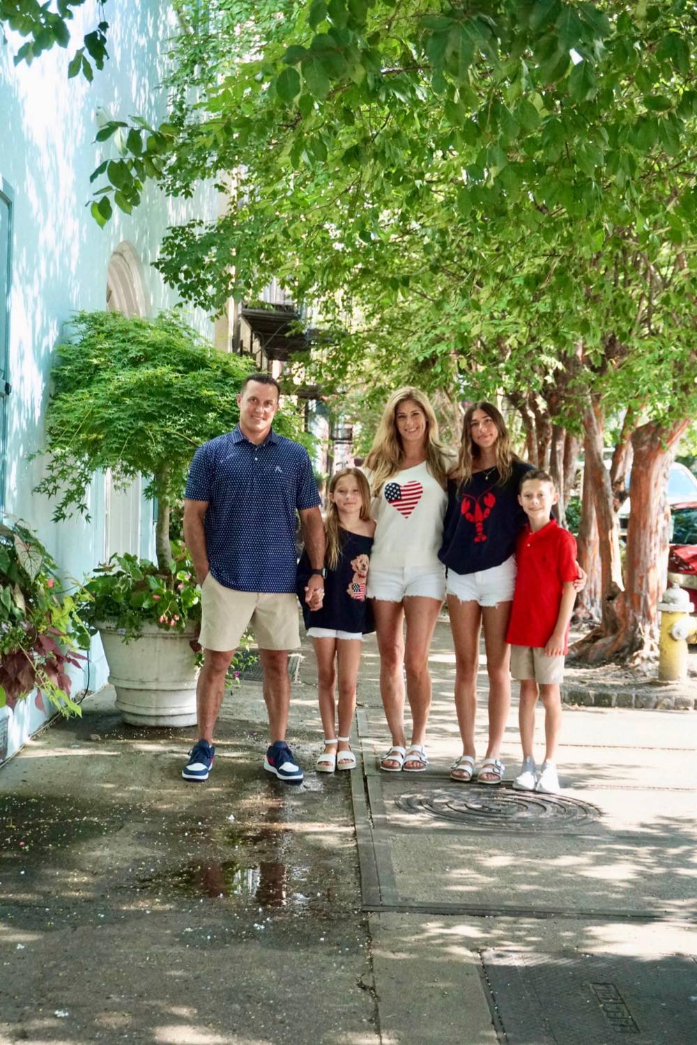 Matt Foss with his family
